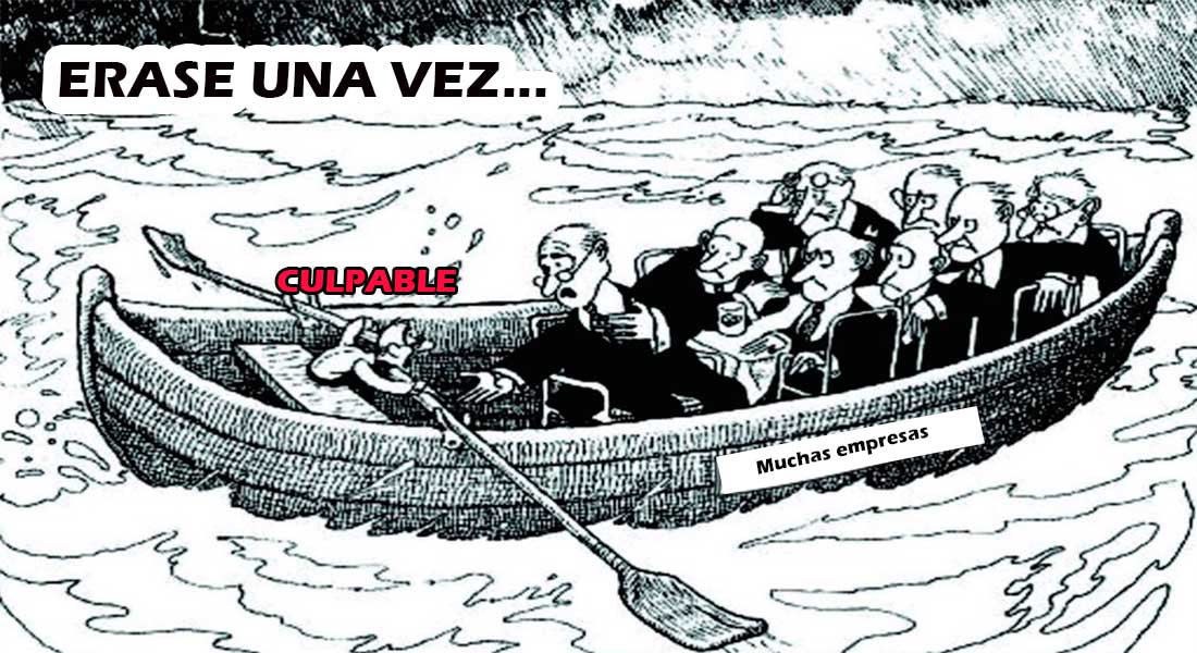 el remero en su barco