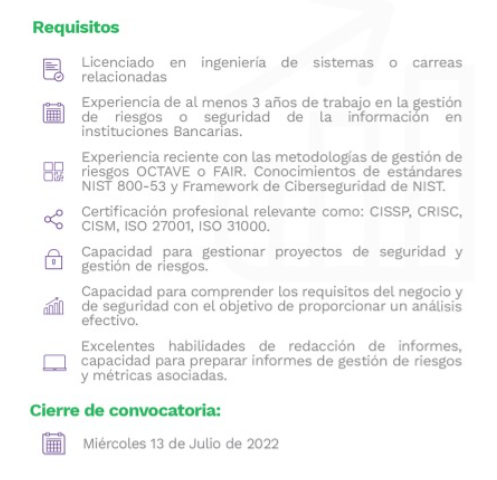 requisitos